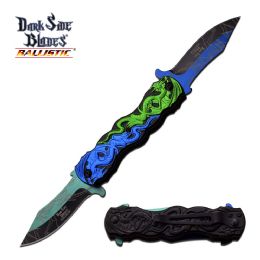 DARK SIDE BLADES - Double Bladed Knife 4.5" Closed