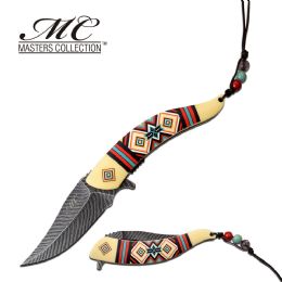 12 of MC MASTERS COLLECTION  - Colorful Tribal Knife