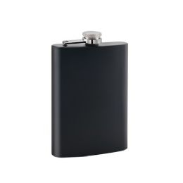 5 of Matte Black 8oz Flask