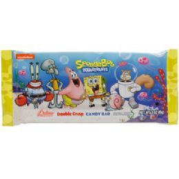 18 pieces Sponge Bob Double Crisp Candy Bar 3 Oz In Counter Display - Candy