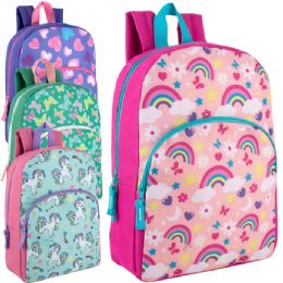 24 of 15 Inch Character Backpacks