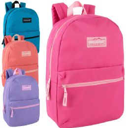 24 Pieces 17-Inch Trailmaker Classic Backpack - Backpacks 17"