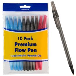 100 Pieces Premium Flow Pens 10-Pack - Pens