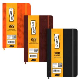 48 of Leatherette Journal 4"x6" 100 sheets - Assorted Colors