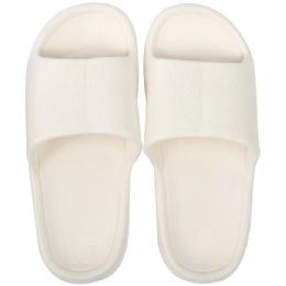 50 Pieces Women's Eva Slides Sandals In White - Men's Shoes