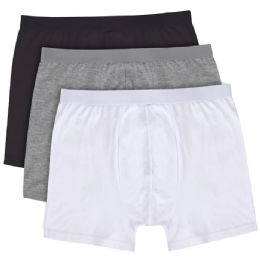 50 of Men's Boxer Briefs - 3 Color Assortment Small