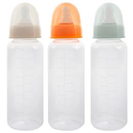36 Pieces Baby Bottle 8 Oz. - Assorted Colors - Baby Bottles