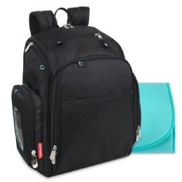 12 of Baby Essentials Quilted Diaper Bag Tote 2 Piece Set