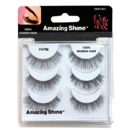 36 of Amazing Shine Colour To The Max 3 Pair 100% Human Hair Eyelash Set In Style 747m