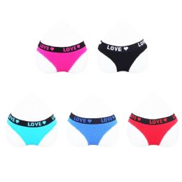 12 of Ladies Assorted Underwear Love Bundle
