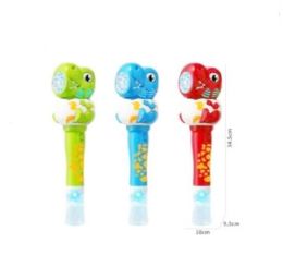 12 Pieces Dino Egg Bubble Wand - Bubbles