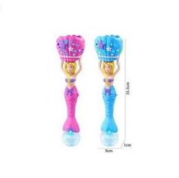 12 Pieces Mermaid Bubble Wand - Bubbles