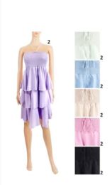 12 of Ladies Tiered Short Dress
