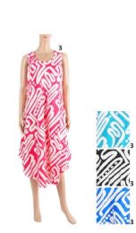 12 of Ladies Bold Print Dress