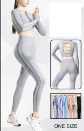 12 of Ladies Athletic Two-Piece Outfit