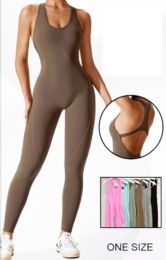 12 of Ladies Athletic One Piece Outfit