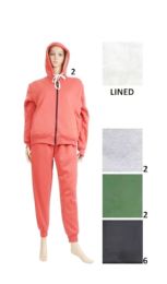 12 of Ladies Lined Winter Two-Piece Outfit