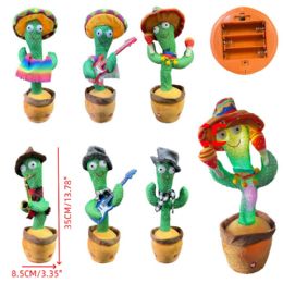48 Pieces Dancing Cactus Toy - Plush Toys