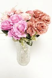 12 Pieces Flowers Bouquet (assorted Colors) - Home Accessories