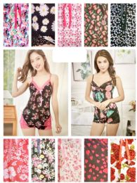 12 of Ladies Short Pajama Set