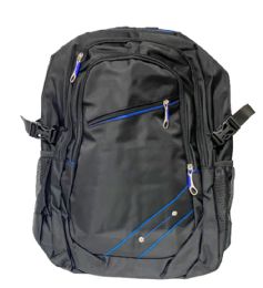 6 of Assorted Zippered Backpack