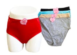 30 Pieces of Womens Plus Size Underwear Assorted Colors And Sizes
