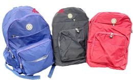 6 of Assorted Backpack Solid Colors