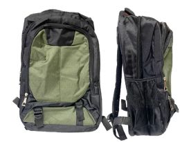 6 of Assorted Strapped Backpack