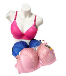 12 of Lady Push-Up Bras Assorted Sizes
