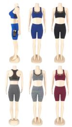12 of Ladies Two-Piece Athletic Outfit