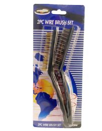 12 Pieces TwO-Piece Wire Brush Set - Brushes