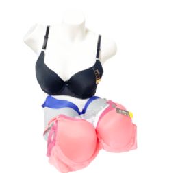 12 of Womens Push-Up Bras Assorted Sizes