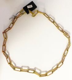 6 of Gold Lock Chain With Key