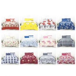 12 of 6pc Printed Queen Bed Sheet Set 60 X 80