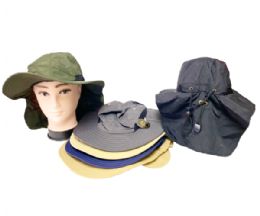 12 of Fishing Hat With No Brim On The Back assorted 12pc Pack