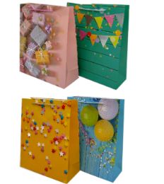 96 of Happy Birthday Lg Gift Bag Premium Stamp