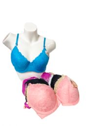 12 of Lady Push-Up Bras 12pc Pack Assorted Sizes