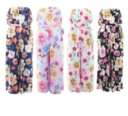 12 of Ladies Summer Jumpsuit Assorted Sizes