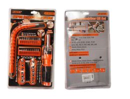6 Pieces 43-Piece Screwdriver Set - Screwdrivers and Sets