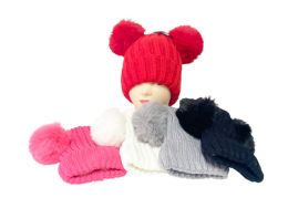 Winter Pom Pom Hats Bundle