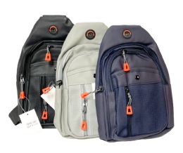 Cross Body Bag With Mesh Compartment