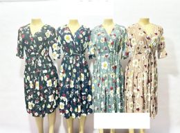 Ladies Long Wrap Dress