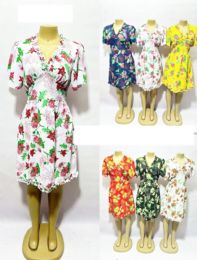 Ladies Flower Short Dress
