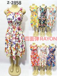 Ladies Short Dress With Ruching