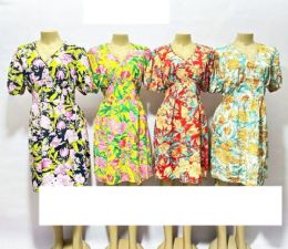 Ladies V-Neck Short Dress