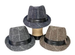 Winter Fedora Hats 12pc Pack