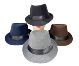 12 Packs Winter Fedora Hats 12pc Pack - Winter Sets Scarves , Hats & Gloves