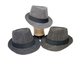 12 Packs Winter Fedora Hats 12pc Pack - Winter Sets Scarves , Hats & Gloves