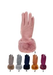 Ladies Fur Winter Gloves