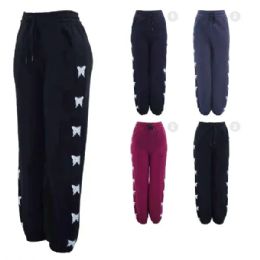 Lady Butterfly Lined Sweat Pants